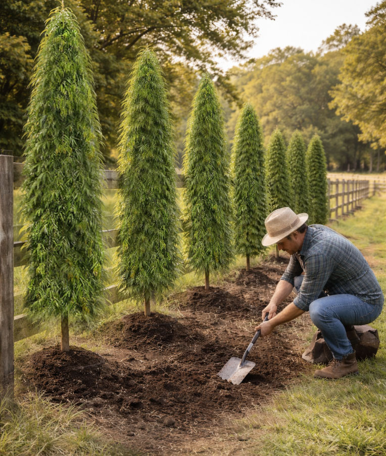 planting mast trees